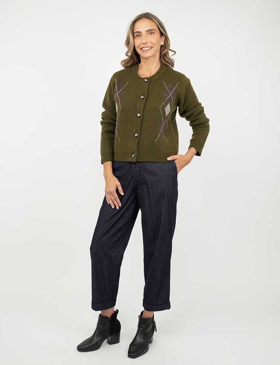 Sweater Botones Mujer Portman Club