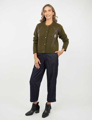 Imagen 2 del producto Sweater Botones Mujer Portman Club Print-1, Print-2