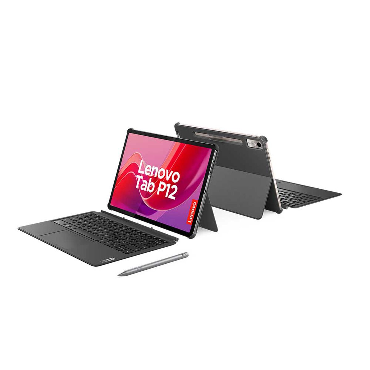 Tablet Lenovo Tab P12 Octa-Core 8GB 256GB 12,7" Storm Grey + Pen + Teclado
