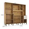 Mueble de Cocina Vekkahome Petra 2 Cajones 11 Puertas Beige