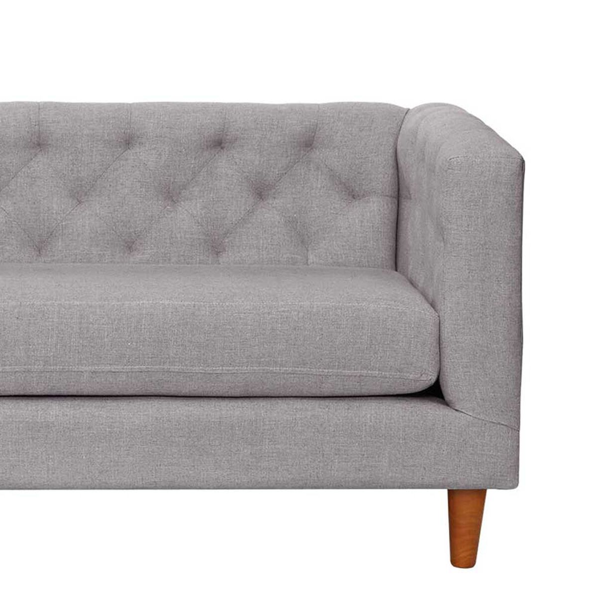 Sof&aacute; Latam Home Brescia 2 Cuerpos Gris Claro