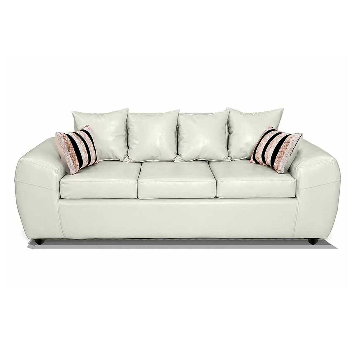 Juego de Living Elegant Detail New Houston 3-2 Cuerpos Blanco