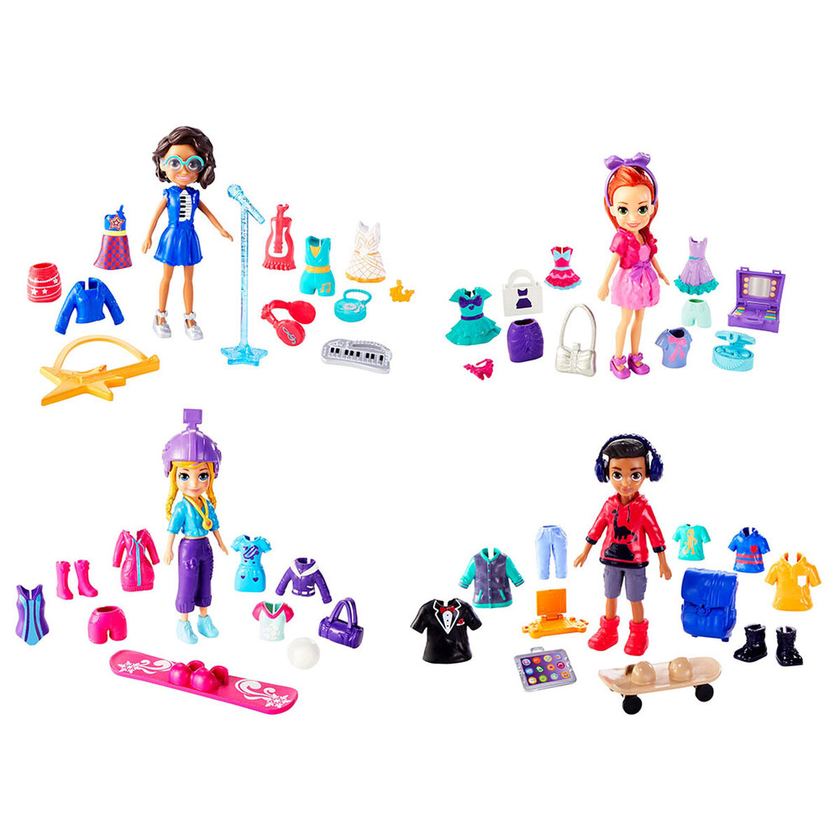Polly Pocket! Colección De Modas