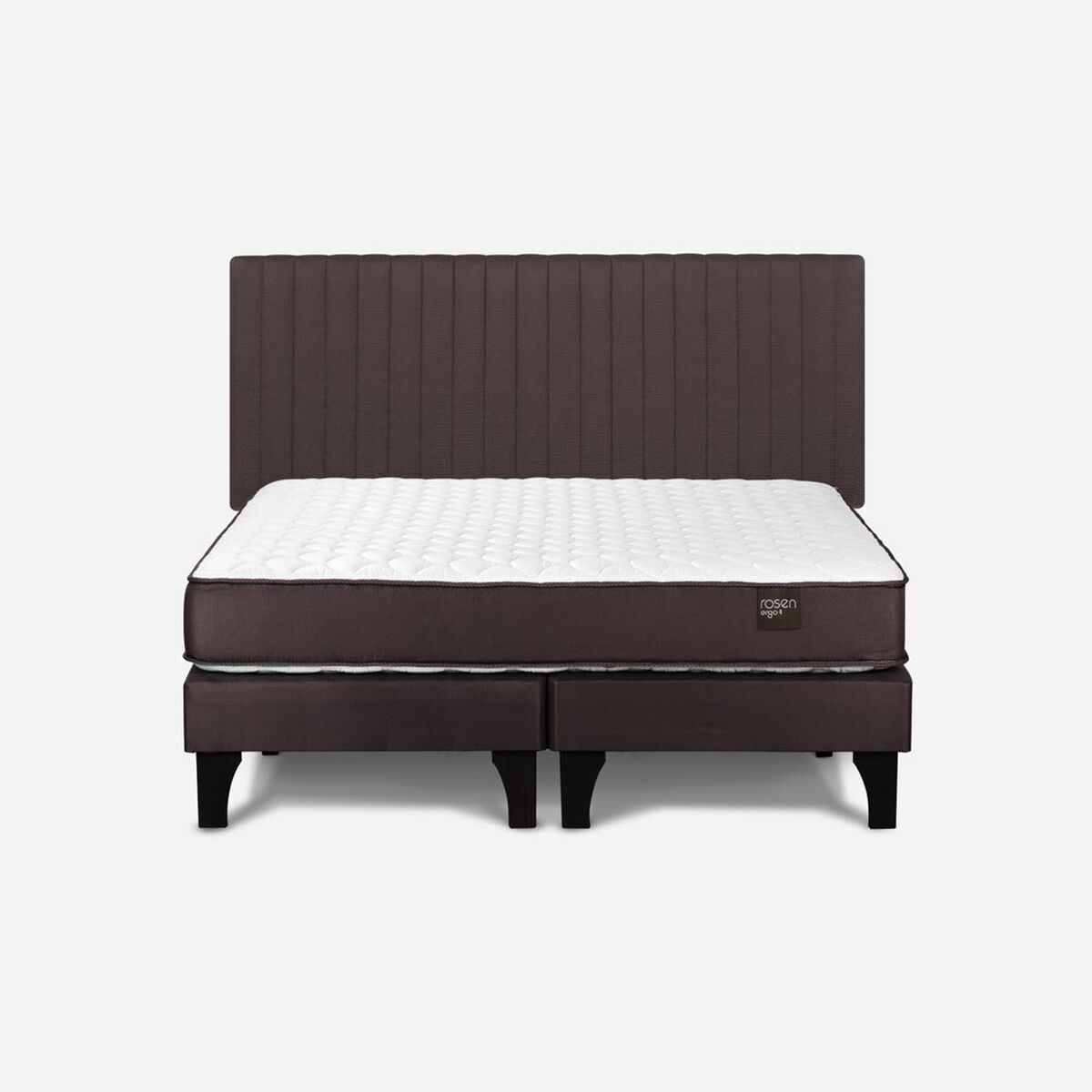 Cama Europea ERGO T 2 plazas + Respaldo Lucio Rosen