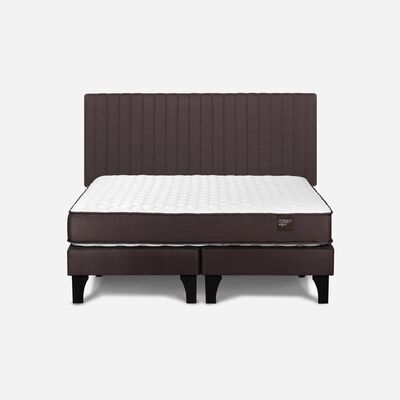 Cama Europea ERGO T 2 plazas + Respaldo Lucio Rosen
