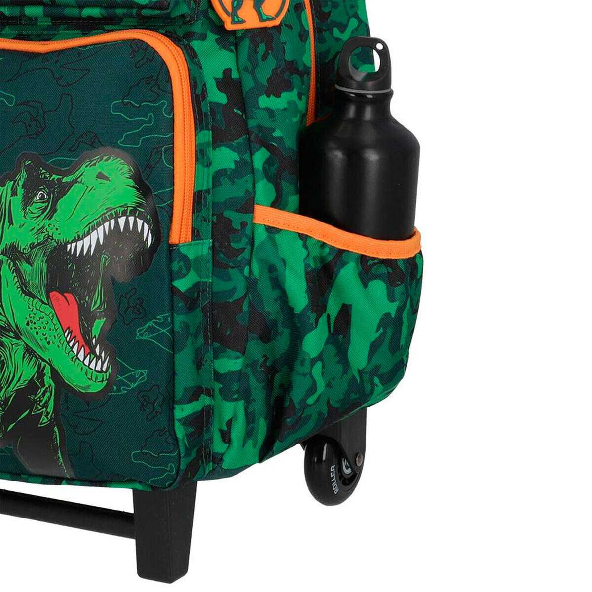 Pack Mochila con ruedas Xtrem Run 5XT Dino Verde