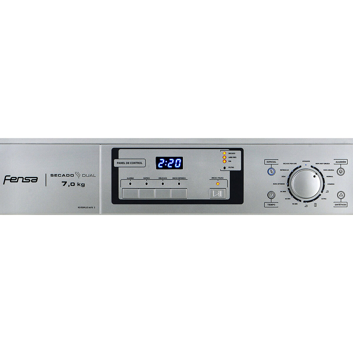 Secadora de Ropa Fensa Reverplus 6470 S 7 kg.