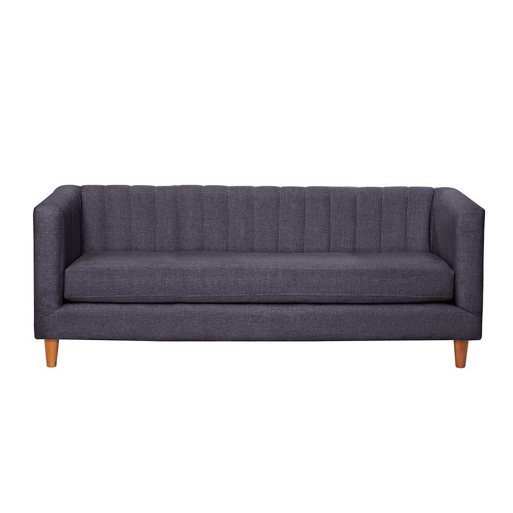 Sofá Latam Home Sorrento 3 Cuerpos Gris Oscuro