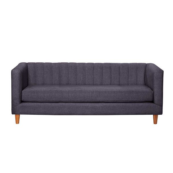 Sofá Latam Home Sorrento 3 Cuerpos Gris Oscuro
