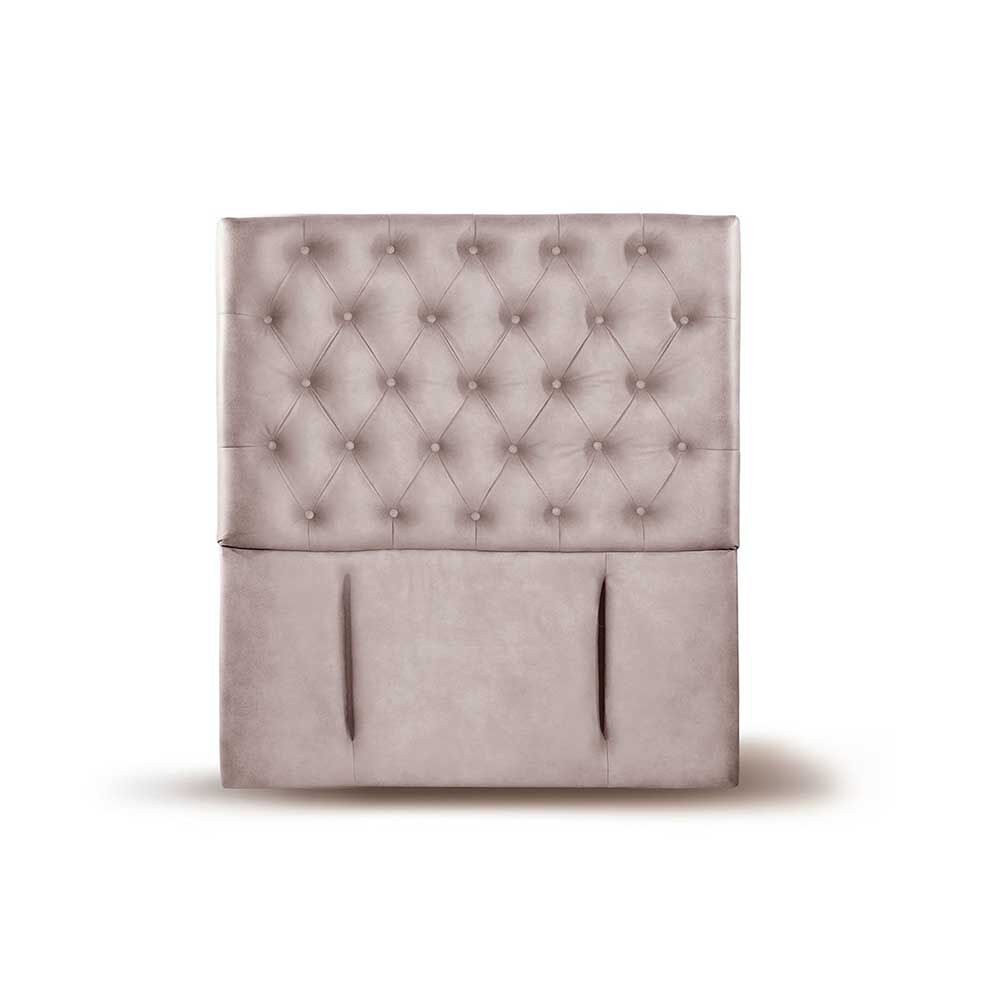 Respaldo Latam Home 1 Plaza Florencia Cuero Gris