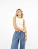 Polera Crop Sin Mangas Mujer Icono