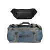Pack Bolso Duffel 70 Lts Azul + Banano Impermeable Lhotse