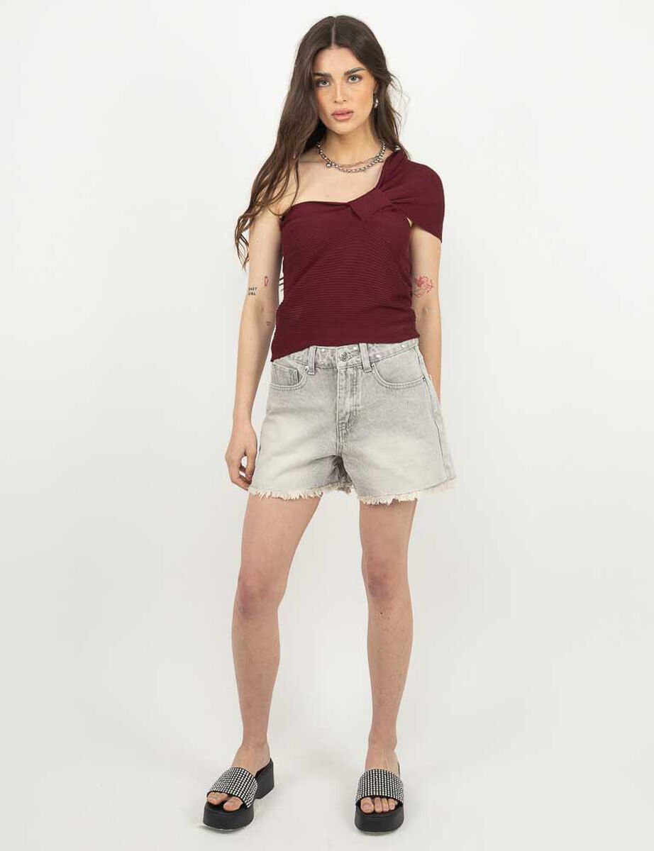 Polera One Shoulder Mujer Soviet