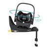 Coche Travel System Zelia 3 + Pebble 360° + Family Fix Grey Maxi-Cosi