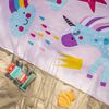 Toalla de Playa Infantil con Bolso Casanova Kids Unicorn 70 x 140 cm