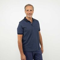 Polera Piqué Manga Corta Hombre Portman Club Azul, Blanco, Navy, Negro