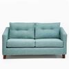 Juego de Living Barra Design Elena Sofá 2 Cuerpos + Dos Sillones 1 Cuerpo Verde