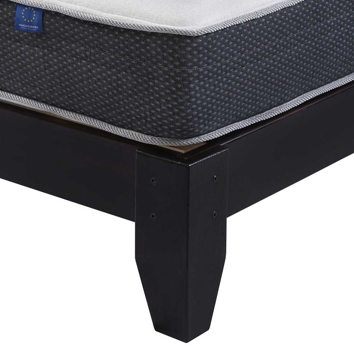 Cama Europea Flex 1,5 Plazas Uniko