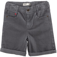 Bermuda de Algodón Niño Chess Grafito, Bosque