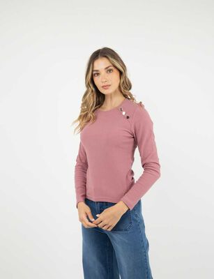 Imagen 1 del producto Polera Manga Larga Mujer Zibel Rosado