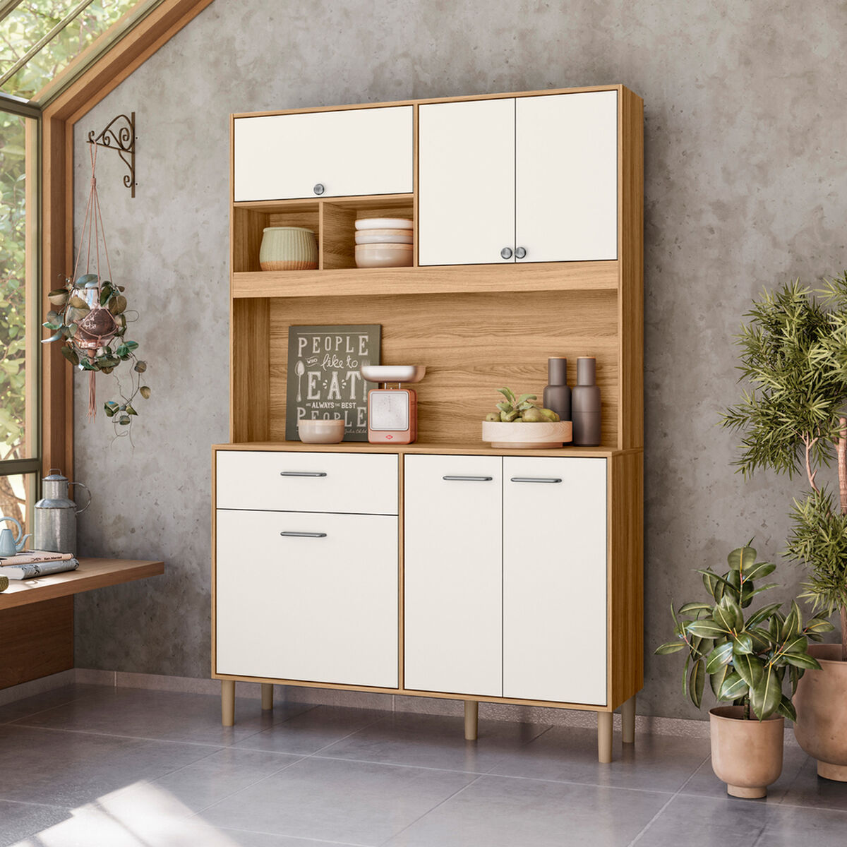 Kit De Cocina Vekkahome Erva Blanco
