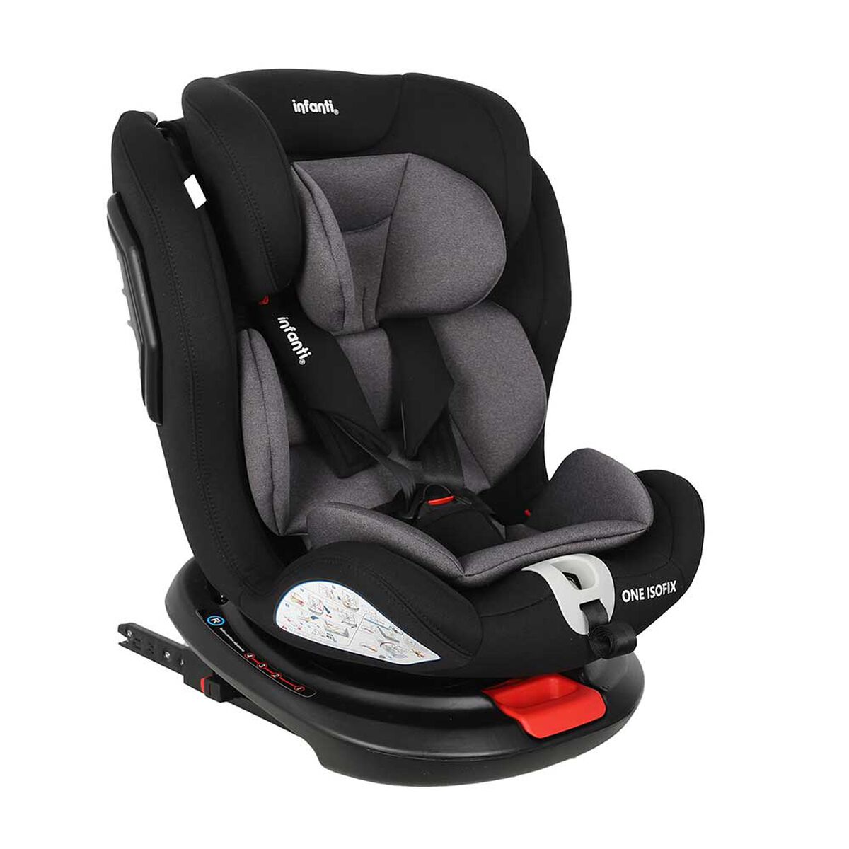 Silla De Auto Convertible One Isofix Ligth Grey Infanti