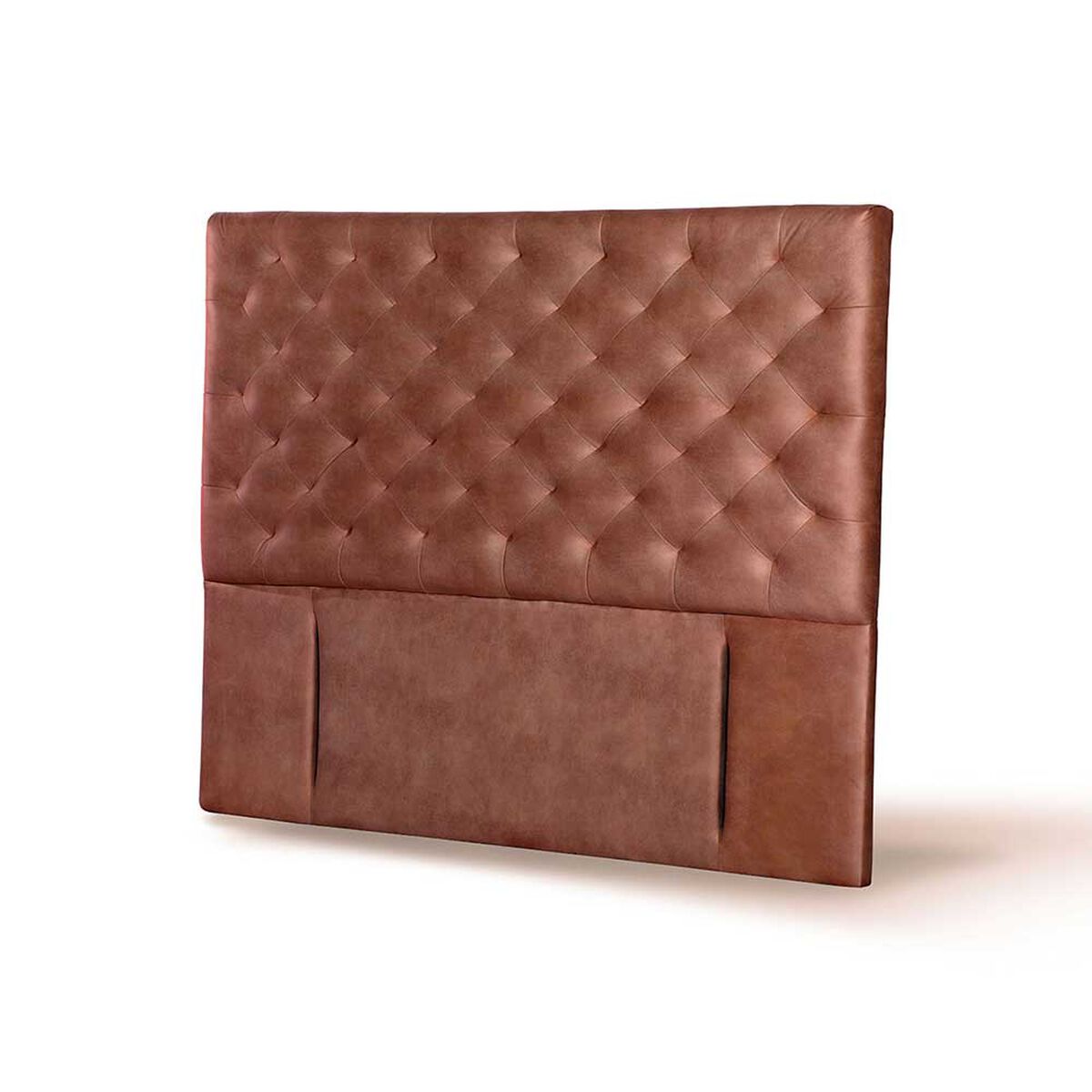Respaldo Latam Home 2 Plazas Brescia Cuero Tabaco