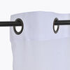 Set Cortinas Velo Lino-Argolla Blanca 140X220 Cm