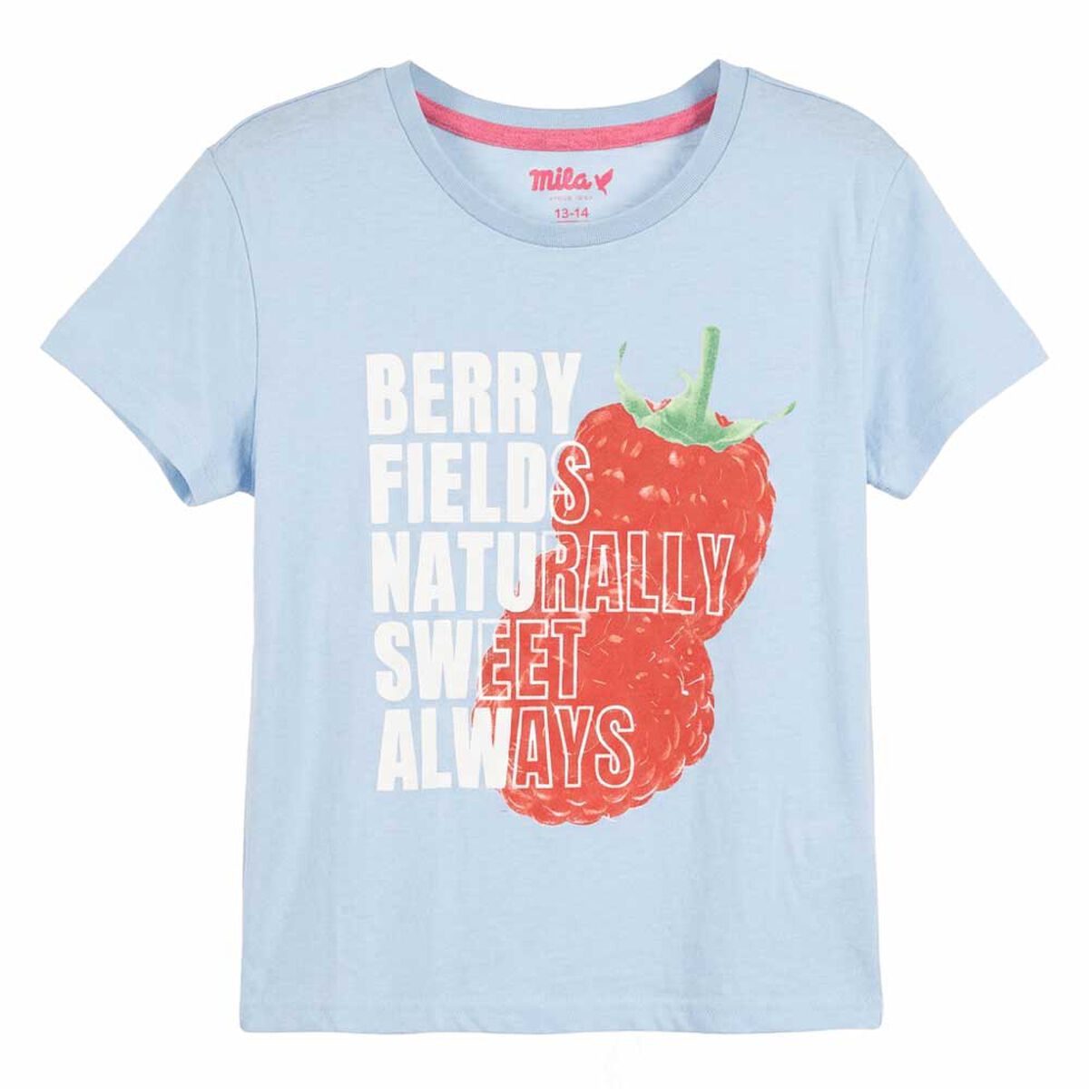 Polera Manga Corta Ni&ntilde;a Mila