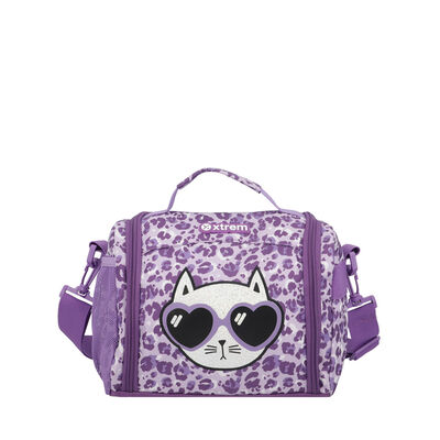 Lonchera Térmica Xtrem Break 3.0 5XT Gato Morado