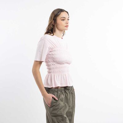 Polera Algod&oacute;n Manga Corta Mujer Icono