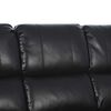 Sofá Reclinable Zoy Home Tokio 3 Cuerpos Negro