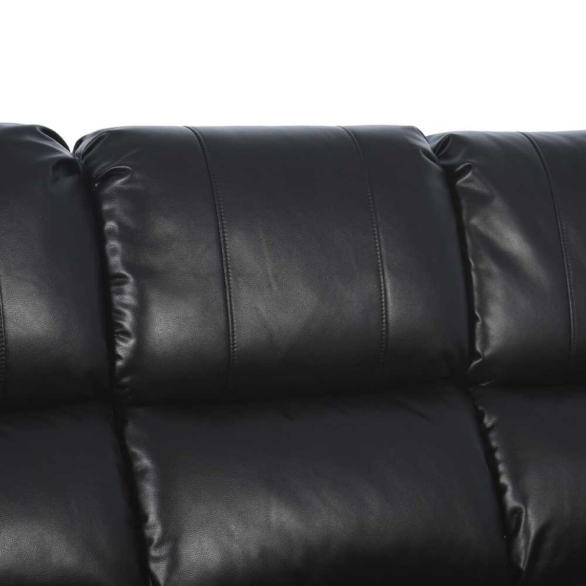 Sofá Reclinable Zoy Home Tokio 3 Cuerpos Negro