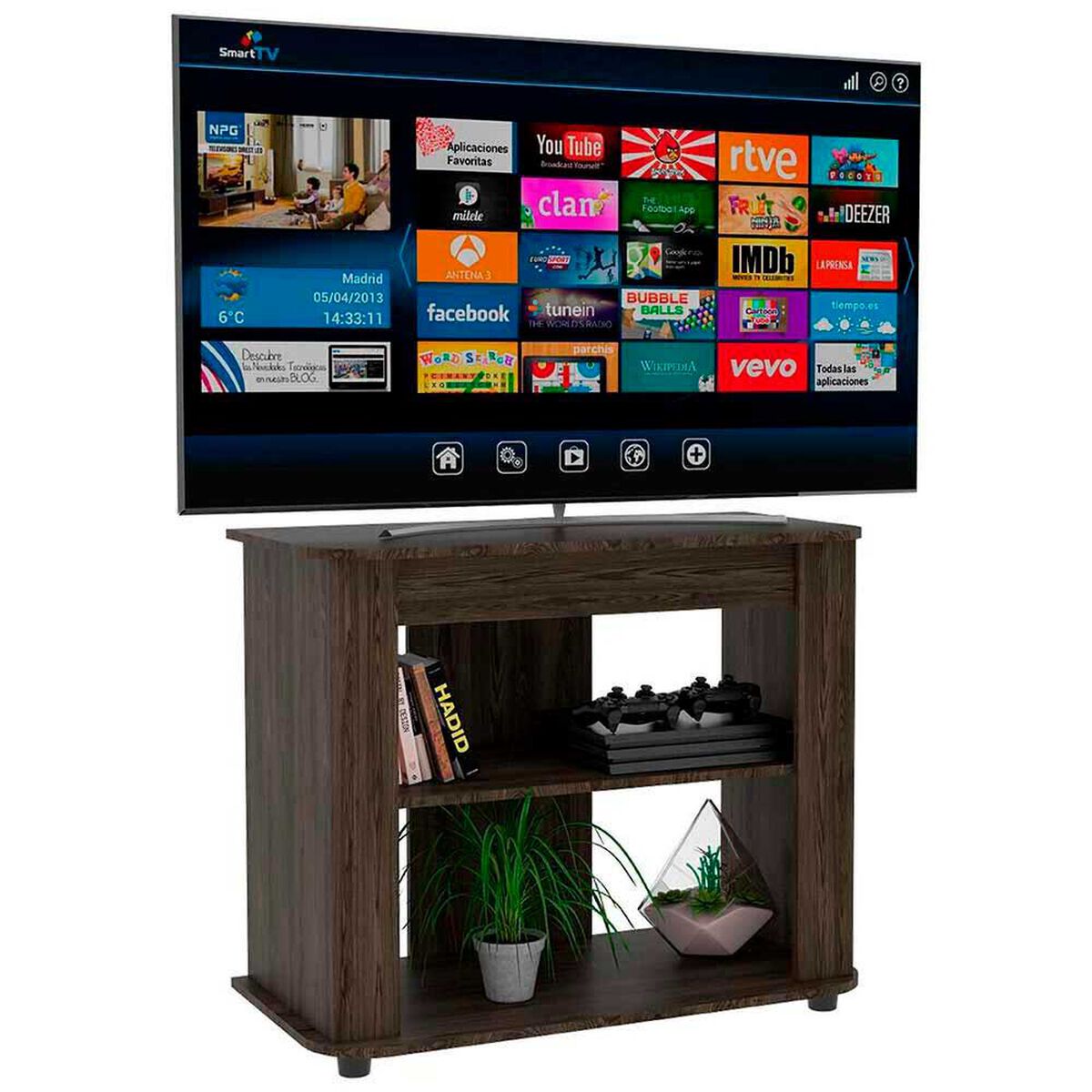 Rack TV TuHome Maori Hasta 40" Co&ntilde;ac