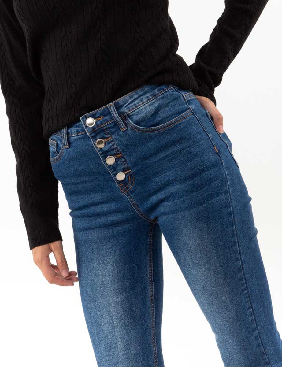 Jeans Flare Mujer Zibel