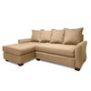 Seccional Izquierdo Living Factory Montreal 4 Cuerpos Beige