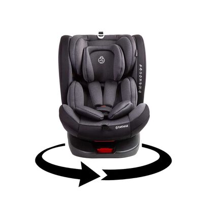 Imagen 2 del producto Silla de Auto Bebe Convertible Saturn 360 Isofix Gris Oscuro Bebesit