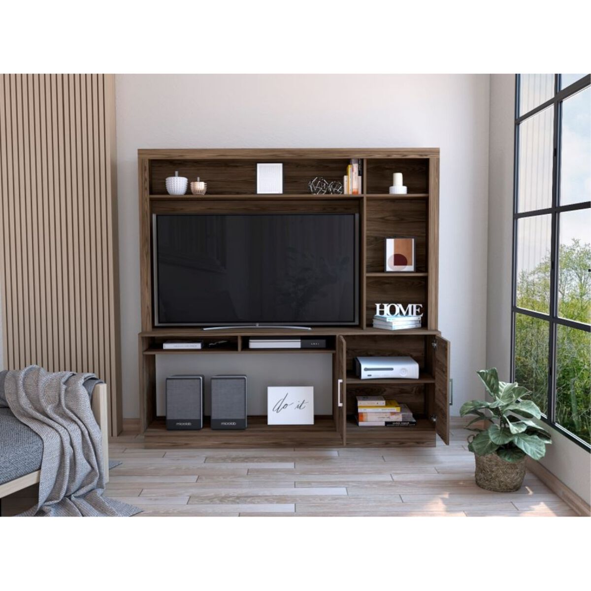 Estante TV TuHome Cantabria 55" Coñac