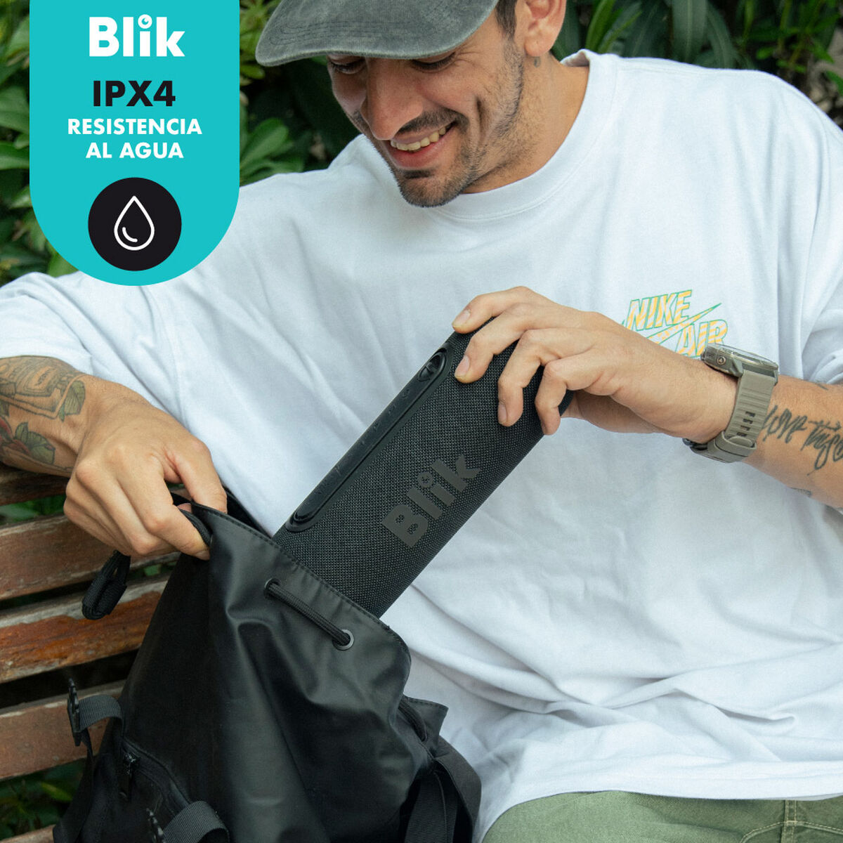 Parlante Bluetooth Blik Live Negro