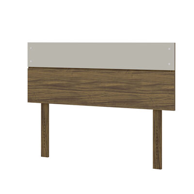 Imagen 1 del producto Respaldo Zibel 2 Plazas Charlotte Nogal / Off White