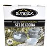 Set de Cocina 3 Personas Outback CS-3P