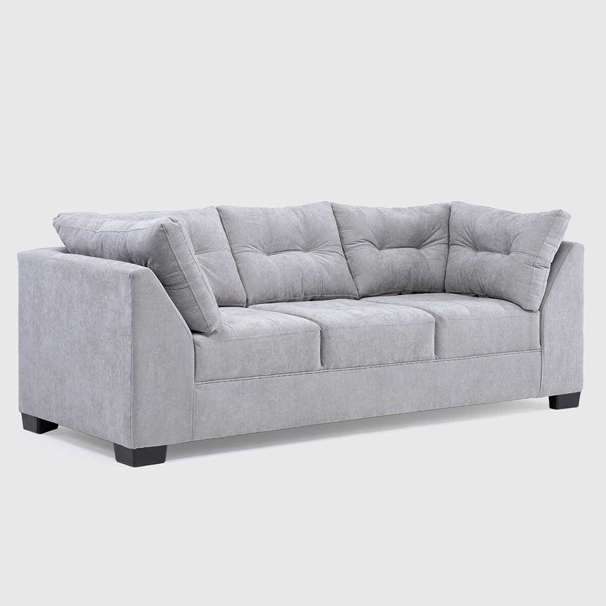 Sofá Muebles MPR Edimburgo 3 Cuerpos Gris Claro