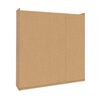 Closet Yardas Liliana 6 Puertas 4 Cajones Bicolor