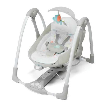 Imagen 1 del producto Columpio Mecedora Eléctrico Vibración Ingenuity Lubabycas