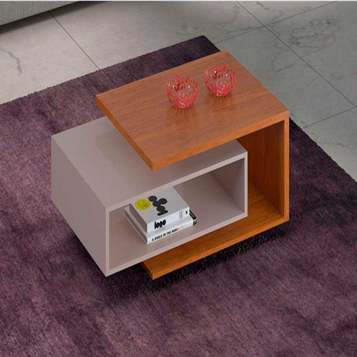 Mesa Centro Di Poretti Diva Caf&eacute; Claro