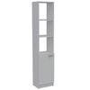 Combo Mueble Microondas + Barra de Cocina + Optimizador TuHome Kitchen Blanco