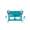 Silla de Comer Plegable Niño Turquesa Clak.