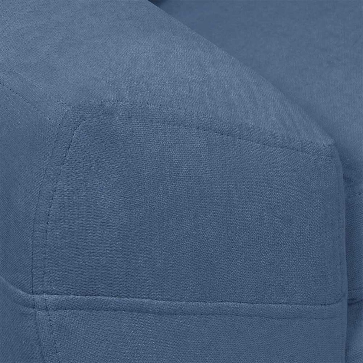 Sofá Seccional Modular Elegant Detail Houston 7 Cuerpos Azul
