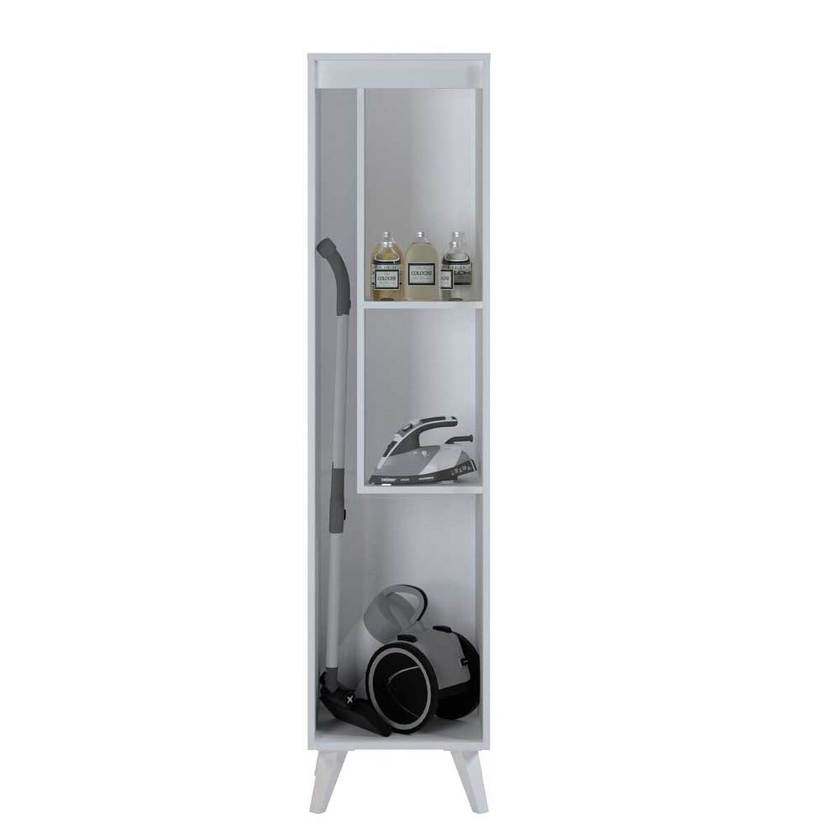Mueble Organizador Silcosil Logia Blanco Madera