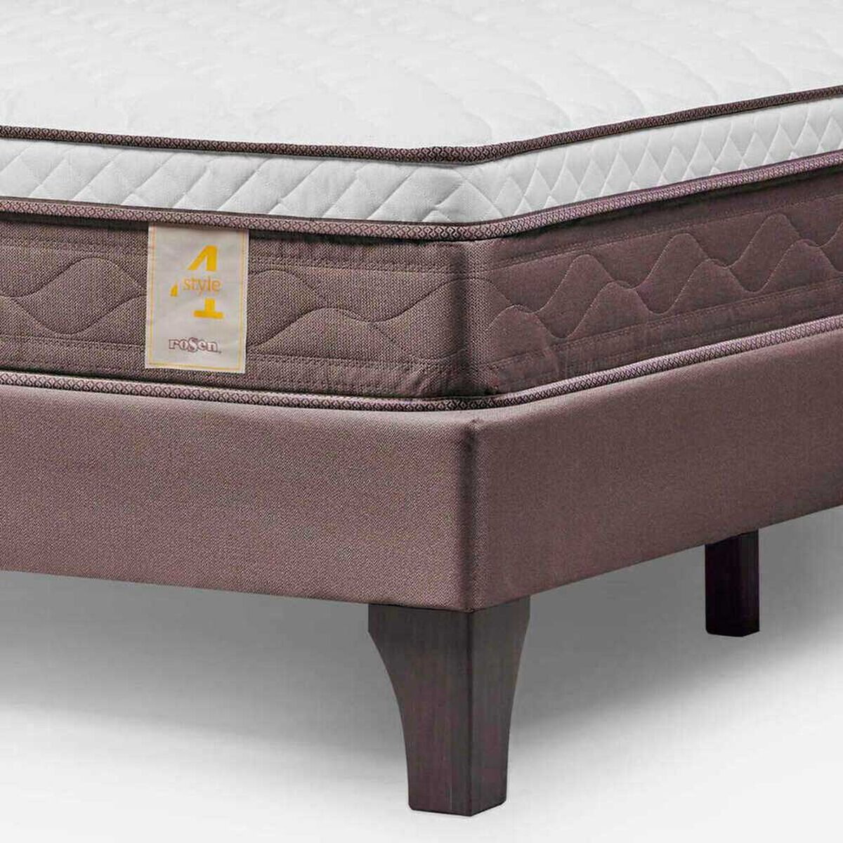 Cama Europea Rosen Full New Style 4 Plus